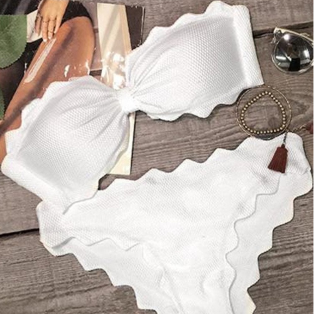 NWT Cupshe bikini in white